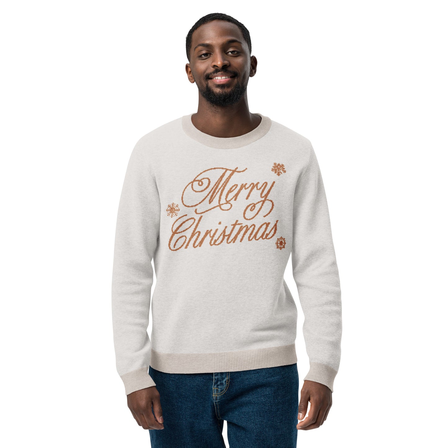 Gilded Elegance Holiday Sweater
