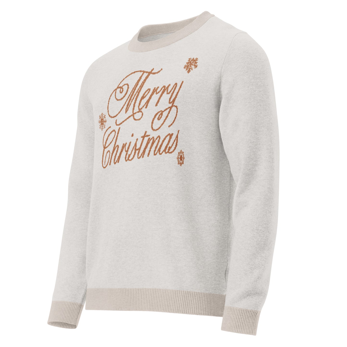 Gilded Elegance Holiday Sweater