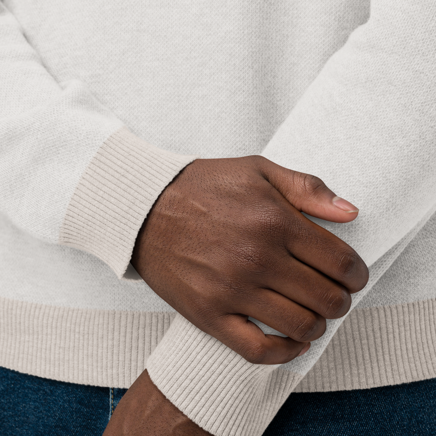 Gilded Elegance Holiday Sweater